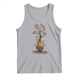 Nature Guitar Tree of Life Guitarist Artistic Roots Tank Top TS11 Athletic Heather Print Your Wear
