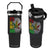 Funny Jamaica Rasta Cannabis Weed Flip Straw Tumbler Its In My DNA TS11 One Size: 30 oz Black Print Your Wear