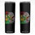 Funny Jamaica Rasta Cannabis Weed Skinny Tumbler Its In My DNA TS11 Black Print Your Wear