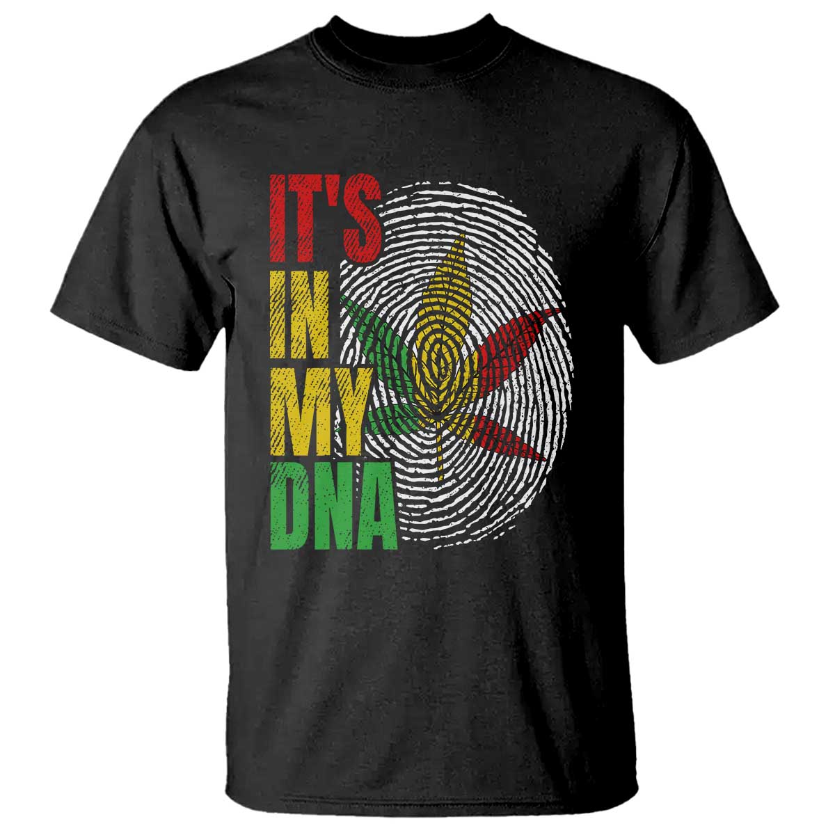 Funny Jamaica Rasta Cannabis Weed T Shirt Its In My DNA TS11 Black Print Your Wear