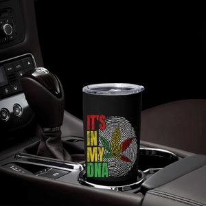 Funny Jamaica Rasta Cannabis Weed Tumbler Cup Its In My DNA TS11 Print Your Wear