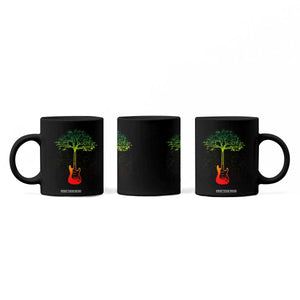 Reggae Music Guitar Rastafarian Roots Rasta Jamaican Coffee Mug TS11 Print Your Wear