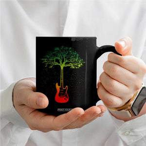 Reggae Music Guitar Rastafarian Roots Rasta Jamaican Coffee Mug TS11 Print Your Wear