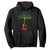 Reggae Music Guitar Rastafarian Roots Rasta Jamaican Hoodie TS11 Black Print Your Wear