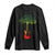 Reggae Music Guitar Rastafarian Roots Rasta Jamaican Long Sleeve Shirt TS11 Black Print Your Wear