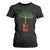Reggae Music Guitar Rastafarian Roots Rasta Jamaican T Shirt For Women TS11 Black Print Your Wear