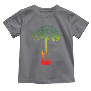 Reggae Music Guitar Rastafarian Roots Rasta Jamaican Toddler T Shirt TS11 Charcoal Print Your Wear