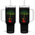 Reggae Music Guitar Rastafarian Roots Rasta Jamaican Tumbler With Handle TS11 One Size: 40 oz Black Print Your Wear
