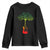 Reggae Music Guitar Rastafarian Roots Rasta Jamaican Youth Sweatshirt TS11 Black Print Your Wear