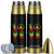 One Love Jamaica Bullet Tumbler Reggae Music Peace Sign Rastafarian TS11 Black Print Your Wear