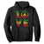 One Love Jamaica Hoodie Reggae Music Peace Sign Rastafarian TS11 Black Print Your Wear