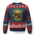 Haile Selassie Ugly Christmas Sweater King Of Kings His Imperial Majesty Rastafari Flag - Print Your Wear