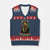 Emperor Haile Selassie V-Neck Knit Sweater Vest Ras Tafari His Imperial Majesty Jamaican - Print Your Wear
