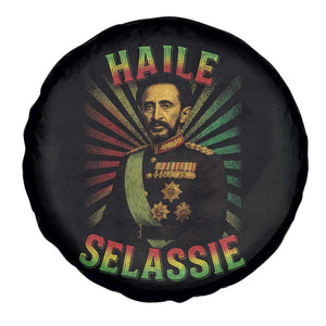 Emperor Haile Selassie Spare Tire Cover Ras Tafari His Imperial Majesty Jamaican TS11 Print Your Wear