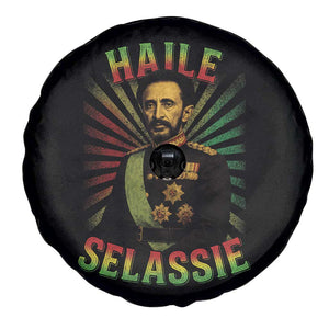 Emperor Haile Selassie Spare Tire Cover Ras Tafari His Imperial Majesty Jamaican TS11 Print Your Wear