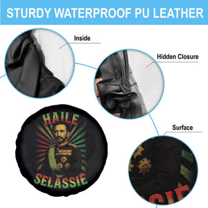 Emperor Haile Selassie Spare Tire Cover Ras Tafari His Imperial Majesty Jamaican TS11 Print Your Wear
