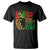 Haile Selassie Quotes T Shirt Until The Philosophy Which Holds One Race Speech War TS11 Black Print Your Wear