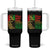 Haile Selassie Quotes Tumbler With Handle Until The Philosophy Which Holds One Race Speech War TS11 One Size: 40 oz Black Print Your Wear