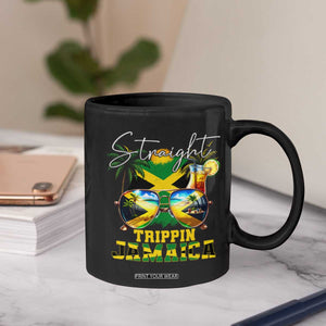 Straight Trippin Jamaica Coffee Mug Family Squad Summer Vacation TS11 Print Your Wear