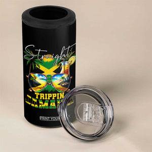 Straight Trippin Jamaica 4 in 1 Can Cooler Tumbler Family Squad Summer Vacation TS11 Print Your Wear
