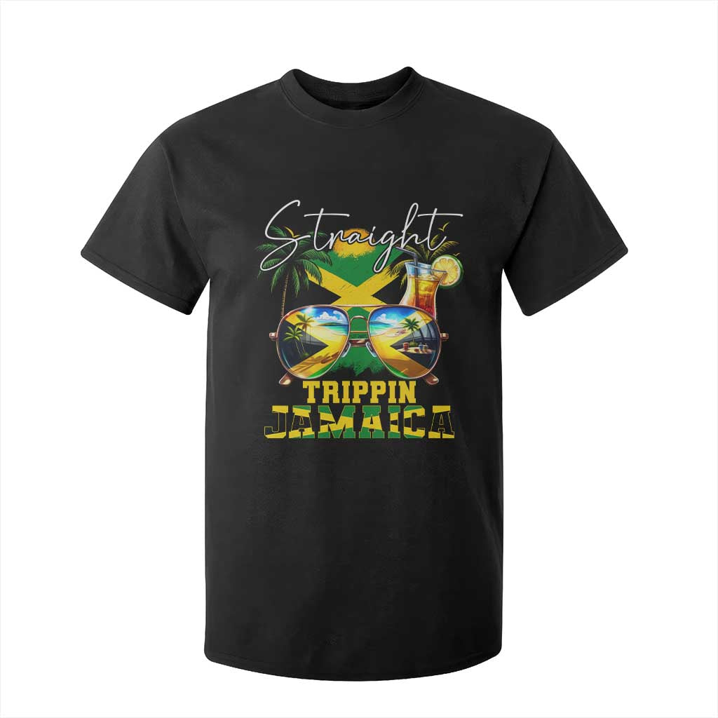 Straight Trippin Jamaica T Shirt For Kid Family Squad Summer Vacation TS11 Black Print Your Wear
