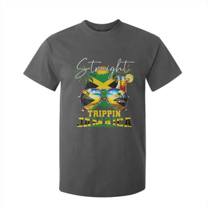 Straight Trippin Jamaica T Shirt For Kid Family Squad Summer Vacation TS11 Dark Heather Print Your Wear
