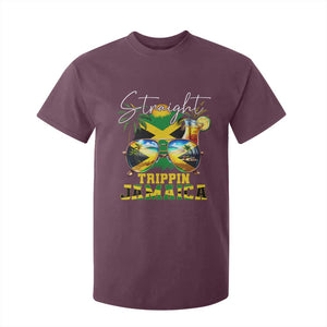 Straight Trippin Jamaica T Shirt For Kid Family Squad Summer Vacation TS11 Maroon Print Your Wear