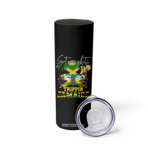Straight Trippin Jamaica Skinny Tumbler Family Squad Summer Vacation TS11 Print Your Wear