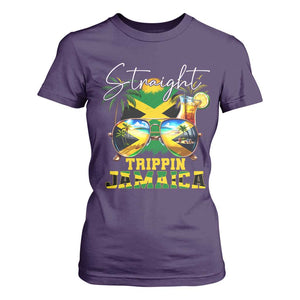 Straight Trippin Jamaica T Shirt For Women Family Squad Summer Vacation TS11 Purple Print Your Wear