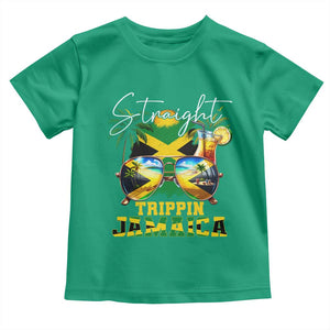 Straight Trippin Jamaica Toddler T Shirt Family Squad Summer Vacation TS11 Irish Green Print Your Wear