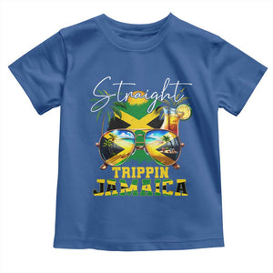 Straight Trippin Jamaica Toddler T Shirt Family Squad Summer Vacation TS11 Royal Blue Print Your Wear
