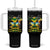 Straight Trippin Jamaica Tumbler With Handle Family Squad Summer Vacation TS11 One Size: 40 oz Black Print Your Wear