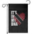 Its In My DNA Trinidadian And Tobagonian Garden Flag Trinidad And Tobago Flag TS11 Black Print Your Wear