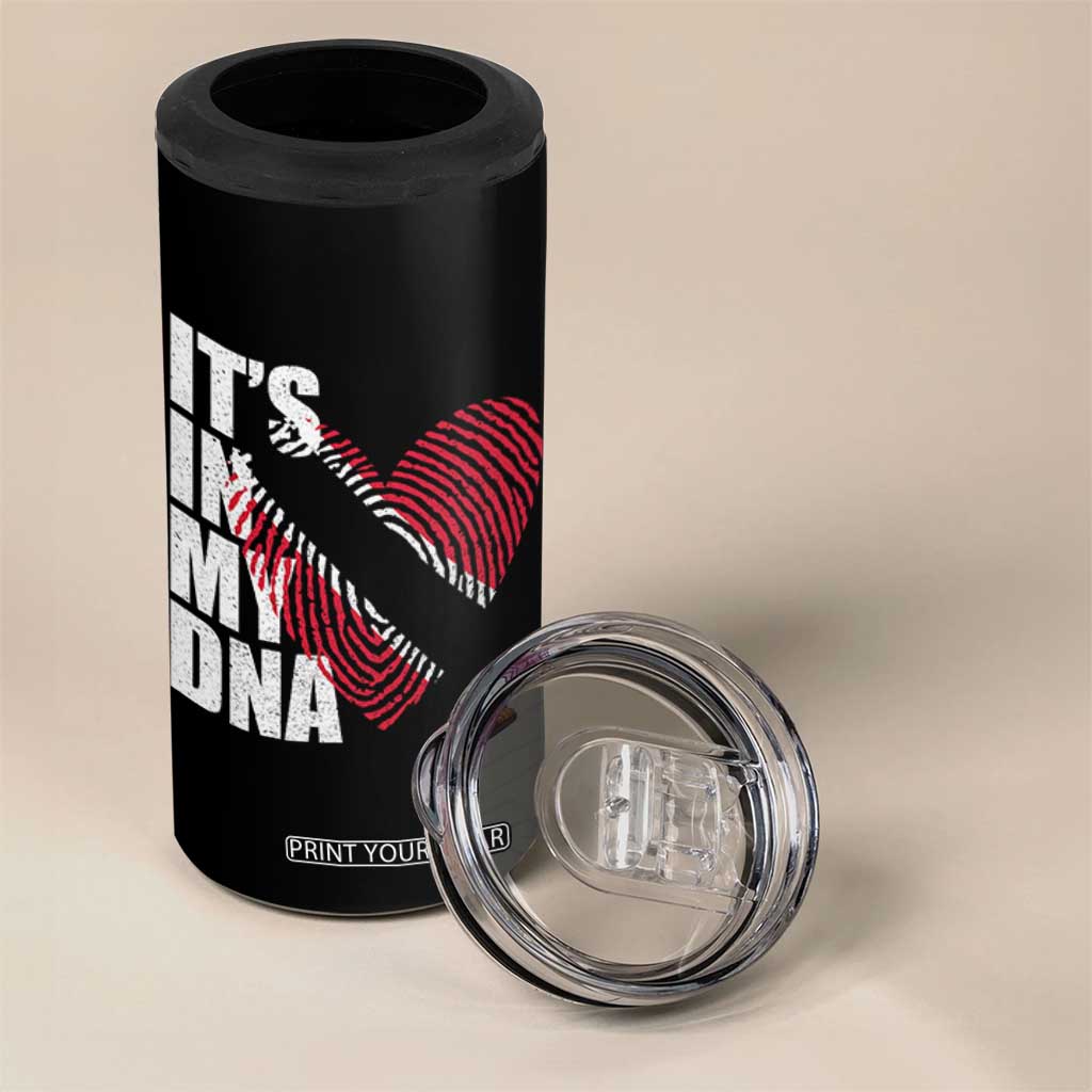 Its In My DNA Trinidadian And Tobagonian 4 in 1 Can Cooler Tumbler Trinidad And Tobago Flag TS11 Print Your Wear