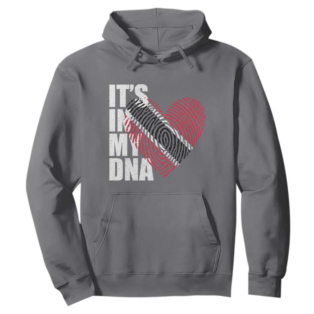 Its In My DNA Trinidadian And Tobagonian Hoodie Trinidad And Tobago Flag TS11 Charcoal Print Your Wear