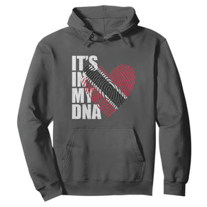 Its In My DNA Trinidadian And Tobagonian Hoodie Trinidad And Tobago Flag TS11 Dark Heather Print Your Wear