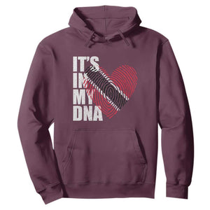 Its In My DNA Trinidadian And Tobagonian Hoodie Trinidad And Tobago Flag TS11 Maroon Print Your Wear