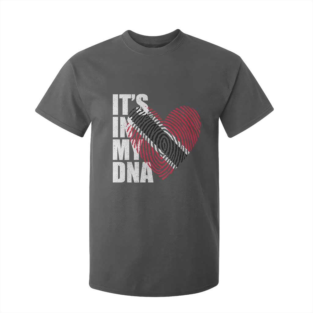 Its In My DNA Trinidadian And Tobagonian T Shirt For Kid Trinidad And Tobago Flag TS11 Dark Heather Print Your Wear