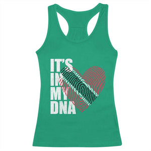 Its In My DNA Trinidadian And Tobagonian Racerback Tank Top Trinidad And Tobago Flag TS11 Irish Green Print Your Wear