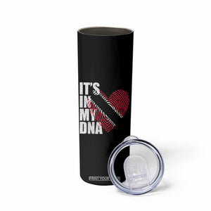 Its In My DNA Trinidadian And Tobagonian Skinny Tumbler Trinidad And Tobago Flag TS11 Print Your Wear