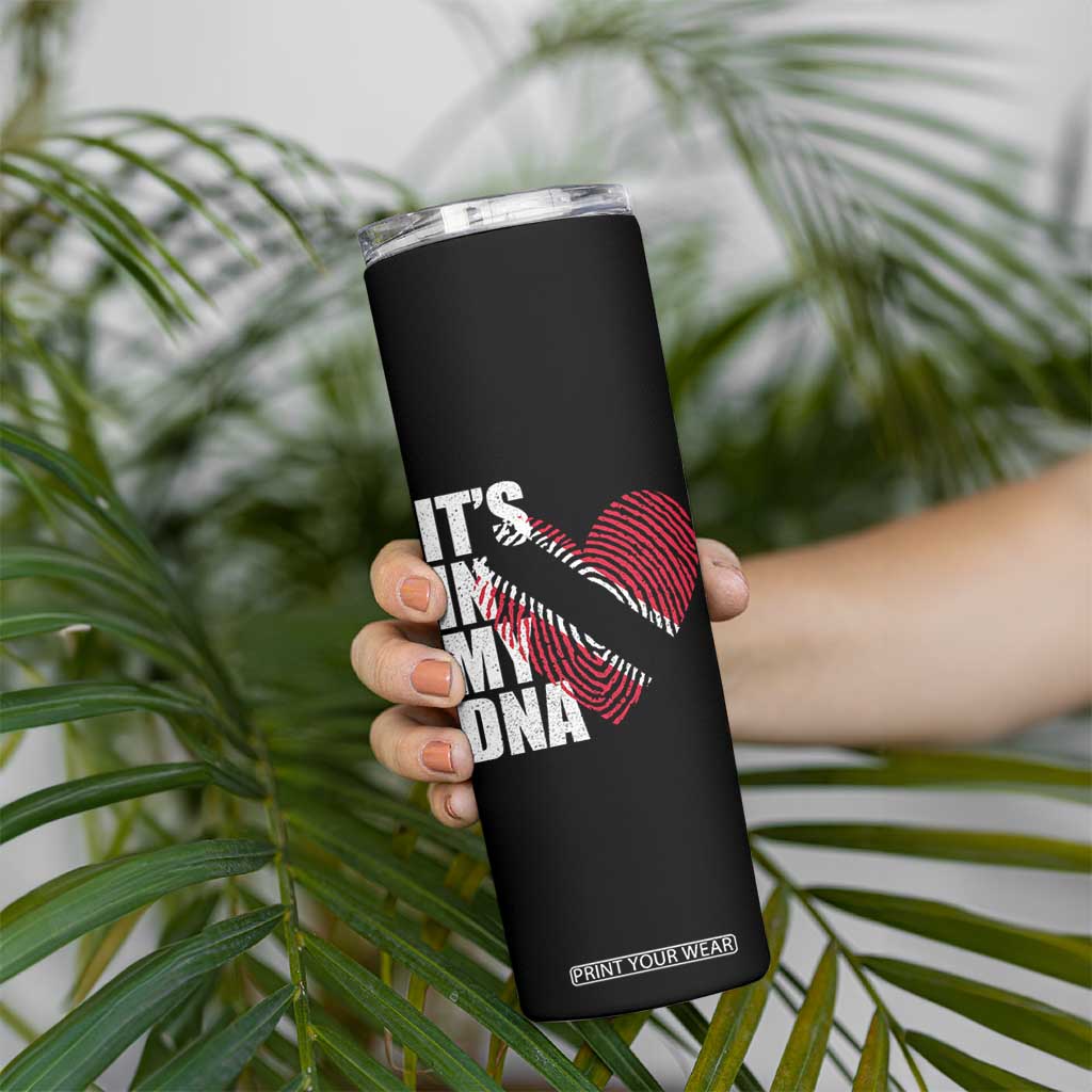 Its In My DNA Trinidadian And Tobagonian Skinny Tumbler Trinidad And Tobago Flag TS11 Print Your Wear