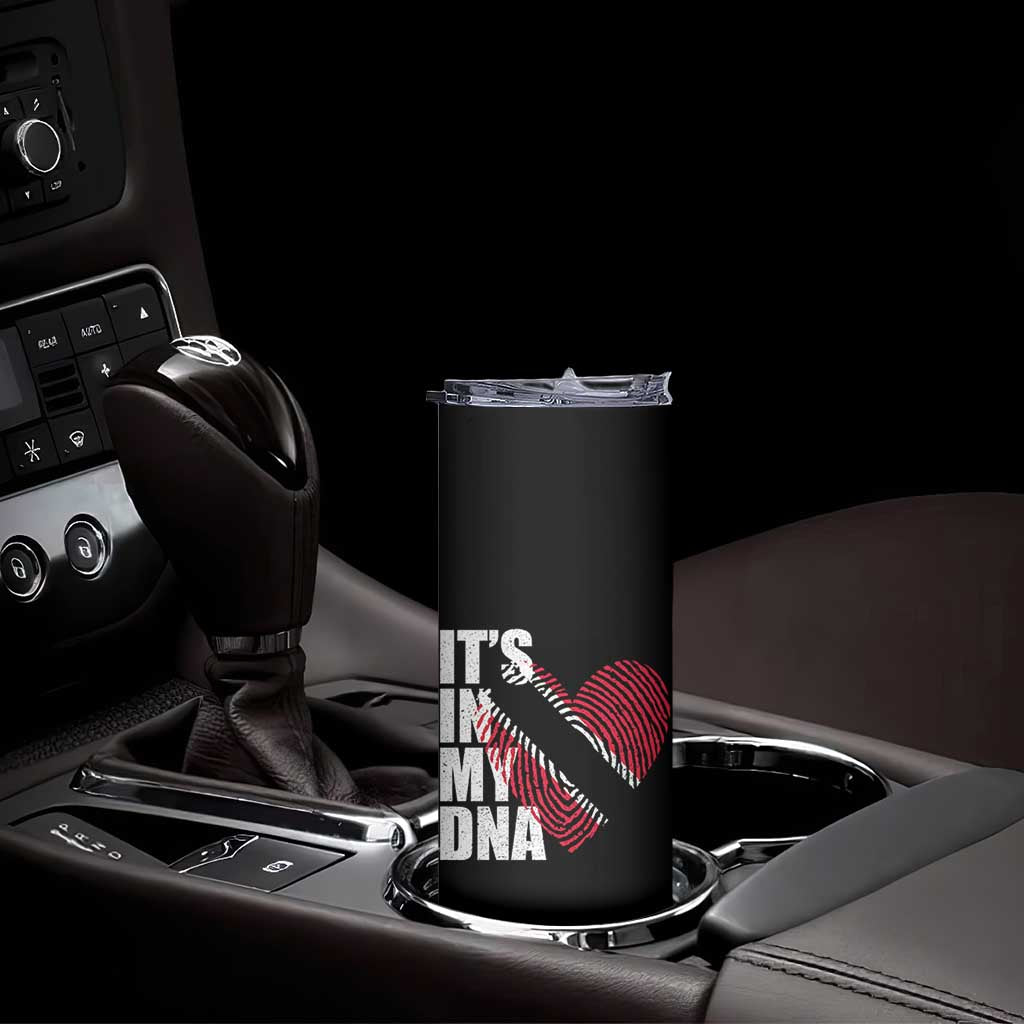 Its In My DNA Trinidadian And Tobagonian Skinny Tumbler Trinidad And Tobago Flag TS11 Print Your Wear