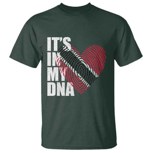 Its In My DNA Trinidadian And Tobagonian T Shirt Trinidad And Tobago Flag TS11 Dark Forest Green Print Your Wear