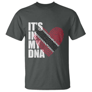 Its In My DNA Trinidadian And Tobagonian T Shirt Trinidad And Tobago Flag TS11 Dark Heather Print Your Wear