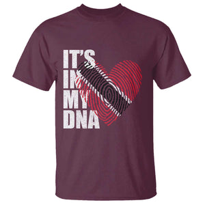 Its In My DNA Trinidadian And Tobagonian T Shirt Trinidad And Tobago Flag TS11 Maroon Print Your Wear