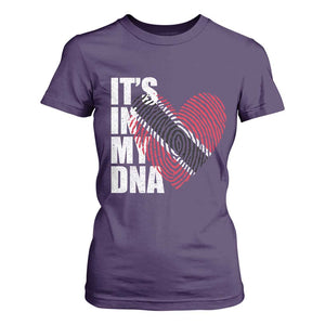 Its In My DNA Trinidadian And Tobagonian T Shirt For Women Trinidad And Tobago Flag TS11 Purple Print Your Wear