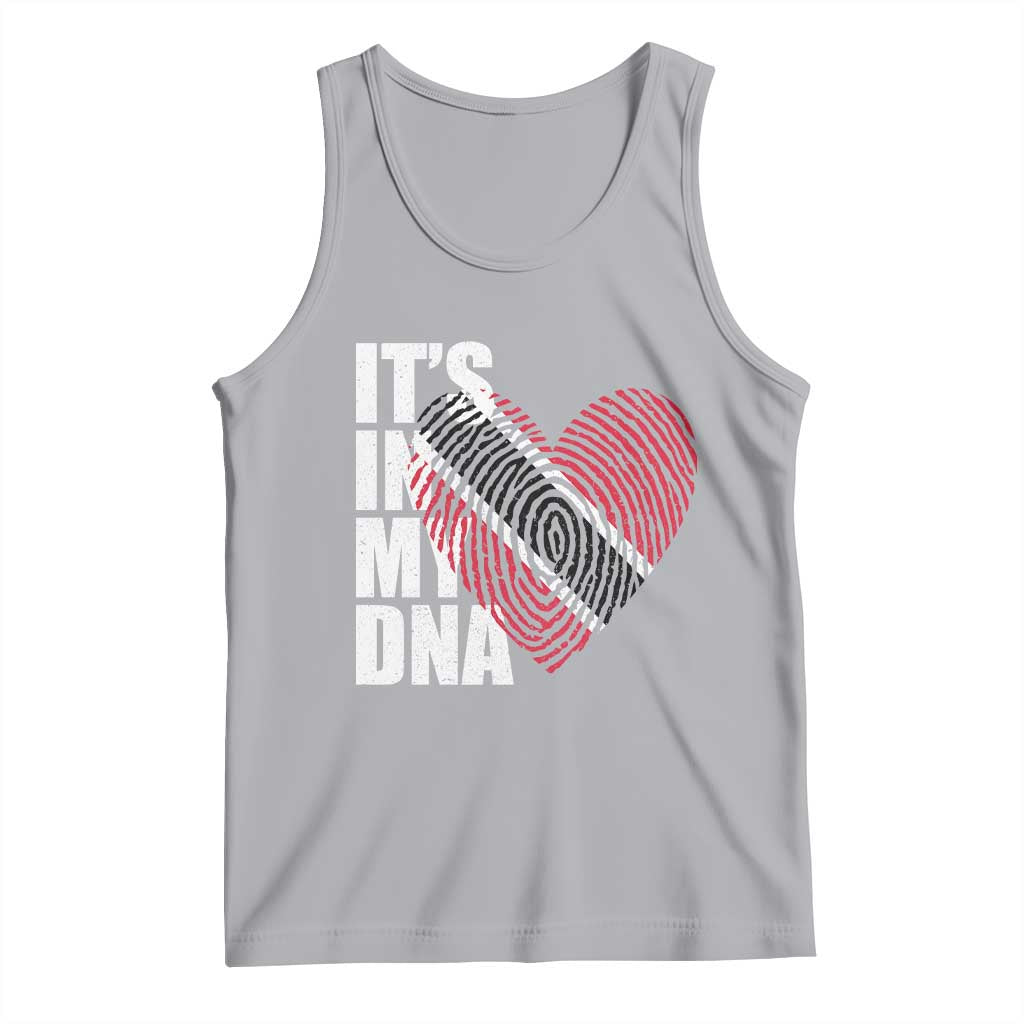 Its In My DNA Trinidadian And Tobagonian Tank Top Trinidad And Tobago Flag TS11 Athletic Heather Print Your Wear