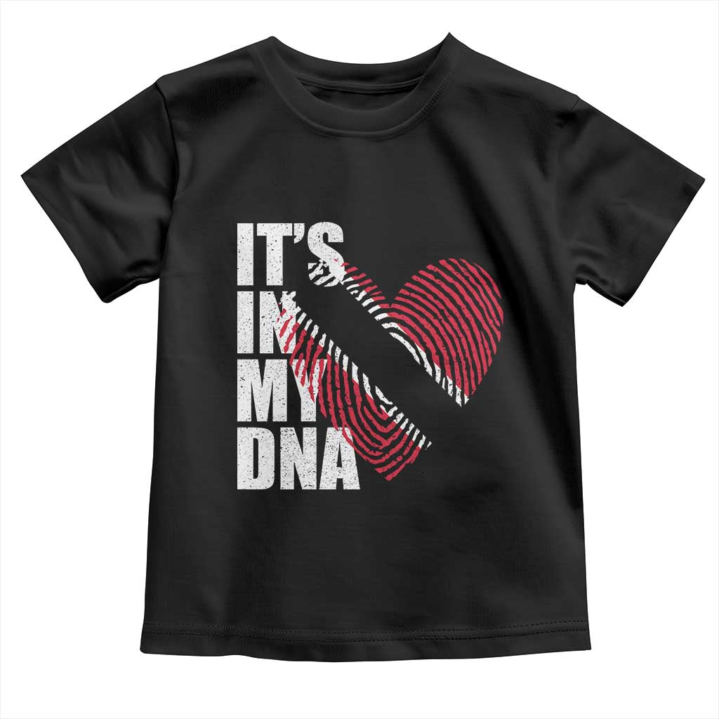 Its In My DNA Trinidadian And Tobagonian Toddler T Shirt Trinidad And Tobago Flag TS11 Black Print Your Wear