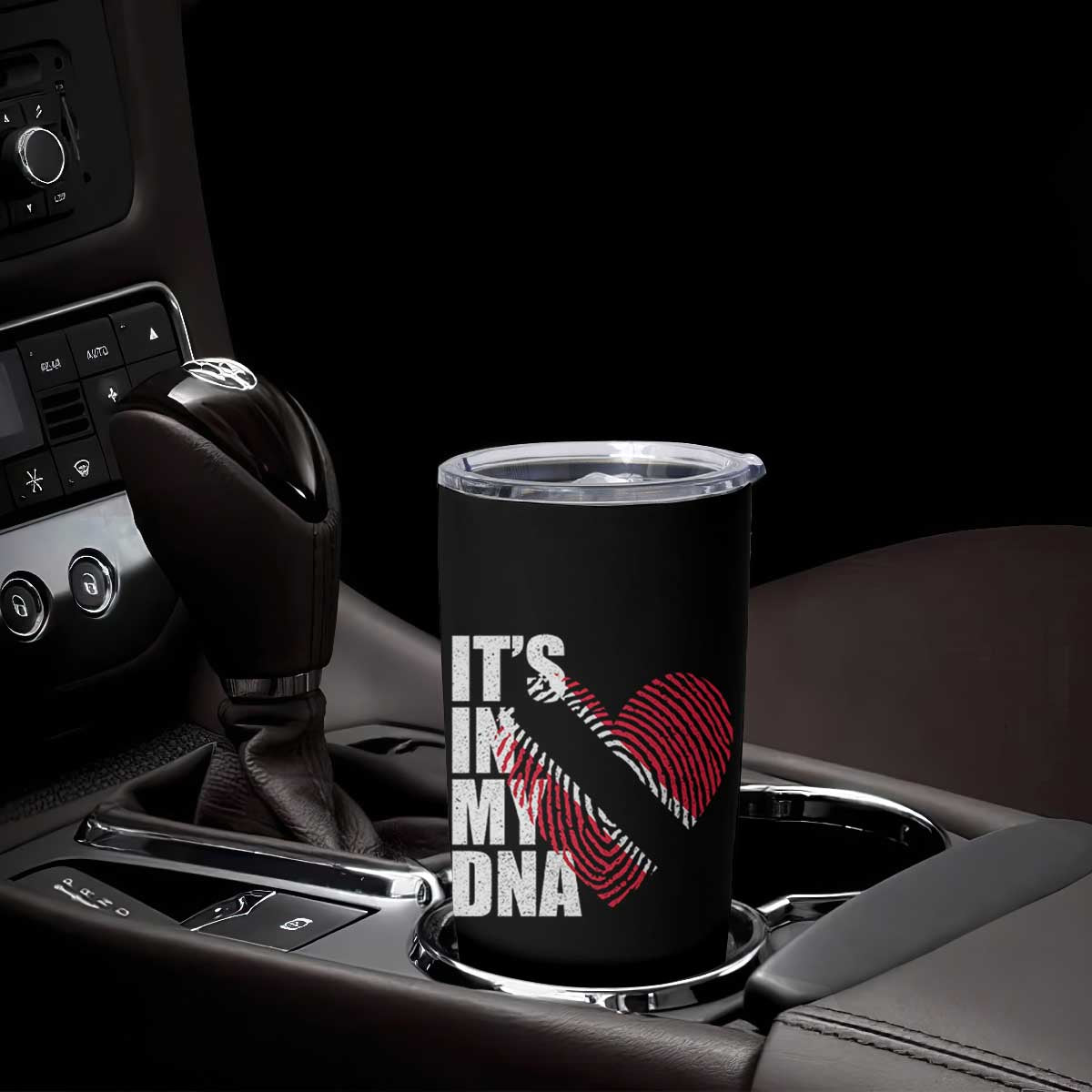 Its In My DNA Trinidadian And Tobagonian Tumbler Cup Trinidad And Tobago Flag TS11 Print Your Wear