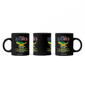 Made In America With Jamaica Parts Coffee Mug Jamaican American TS11 Print Your Wear